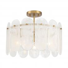 Minka-Lavery 2596-732 - Oldmill - 3 Light Semi Flush