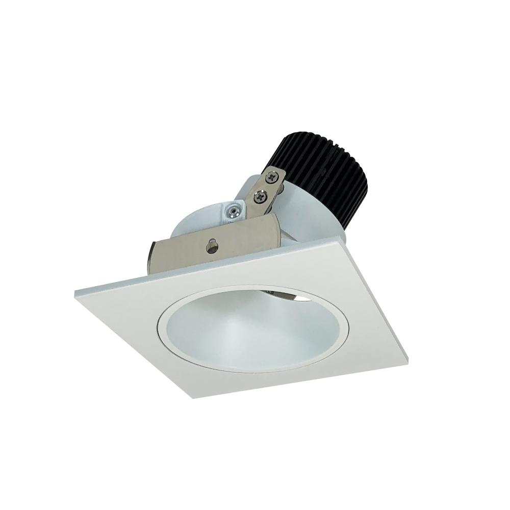 4" Iolite LED Square Adjustable Reflector with Round Aperture, 1000lm / 14W, 3500K, Matte Powder