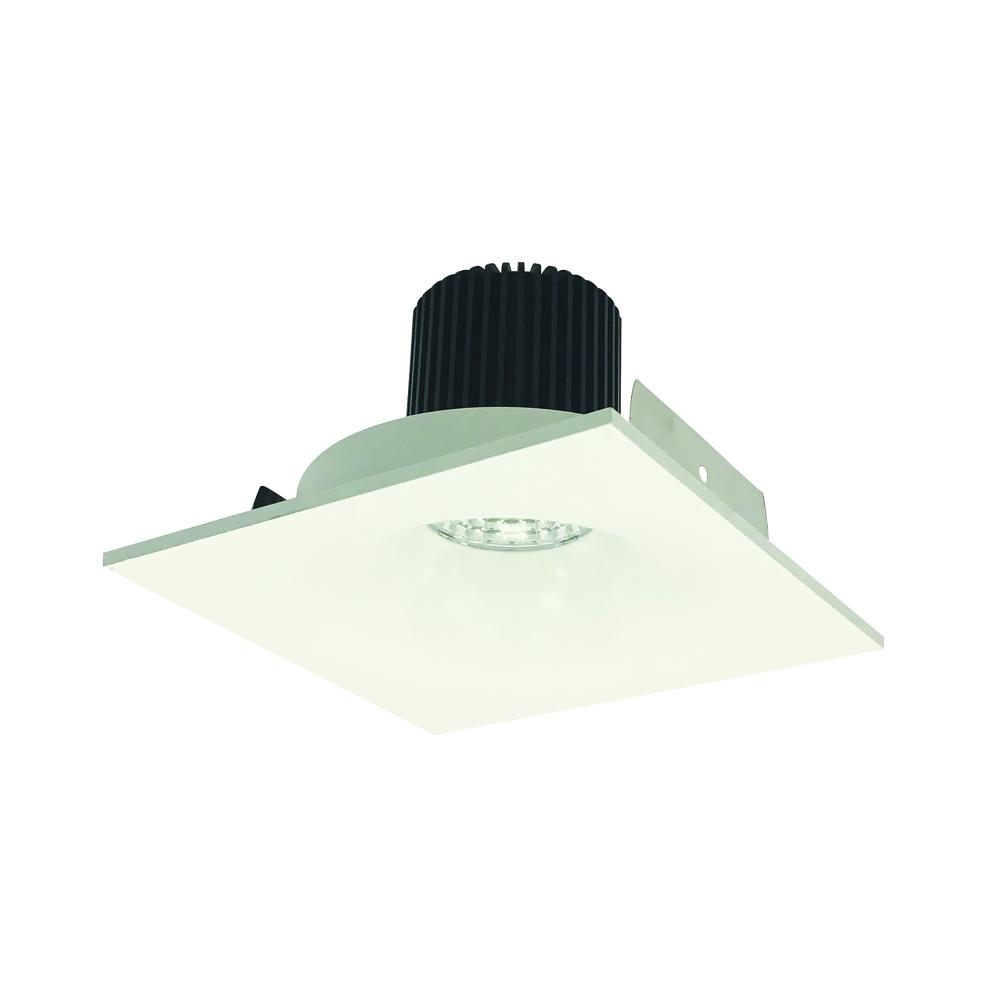 4" Iolite LED Square Bullnose, 1000lm / 14W, 4000K, White Finish