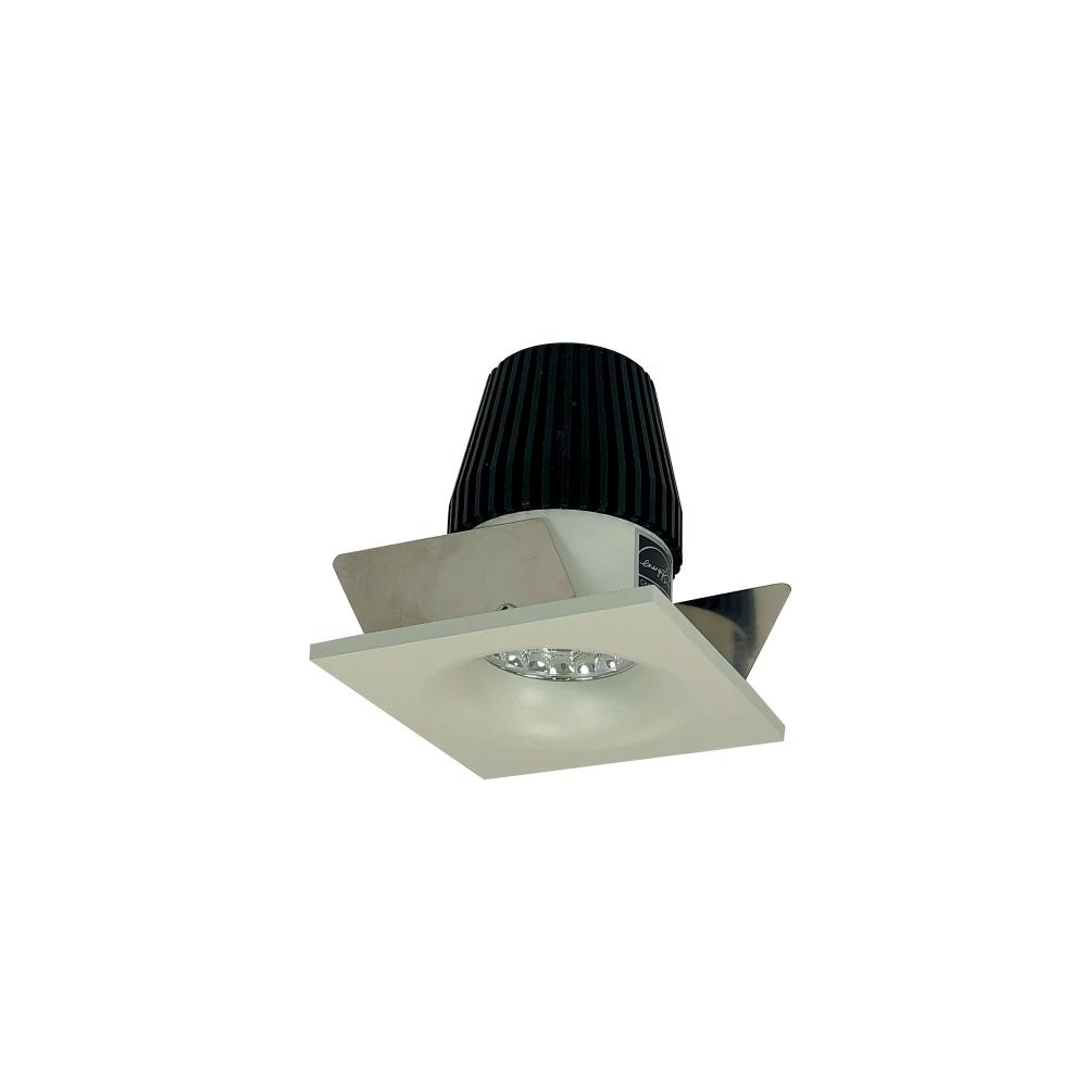 1" Iolite LED BWF Square Bullnose, 600lm, 2700K, White Reflector / White Flange