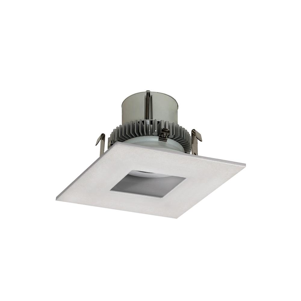 4" Cobalt Click Square Retrofit Pinhole, 750lm / 10W, 2700K, White Finish, 120-277V input; Phase