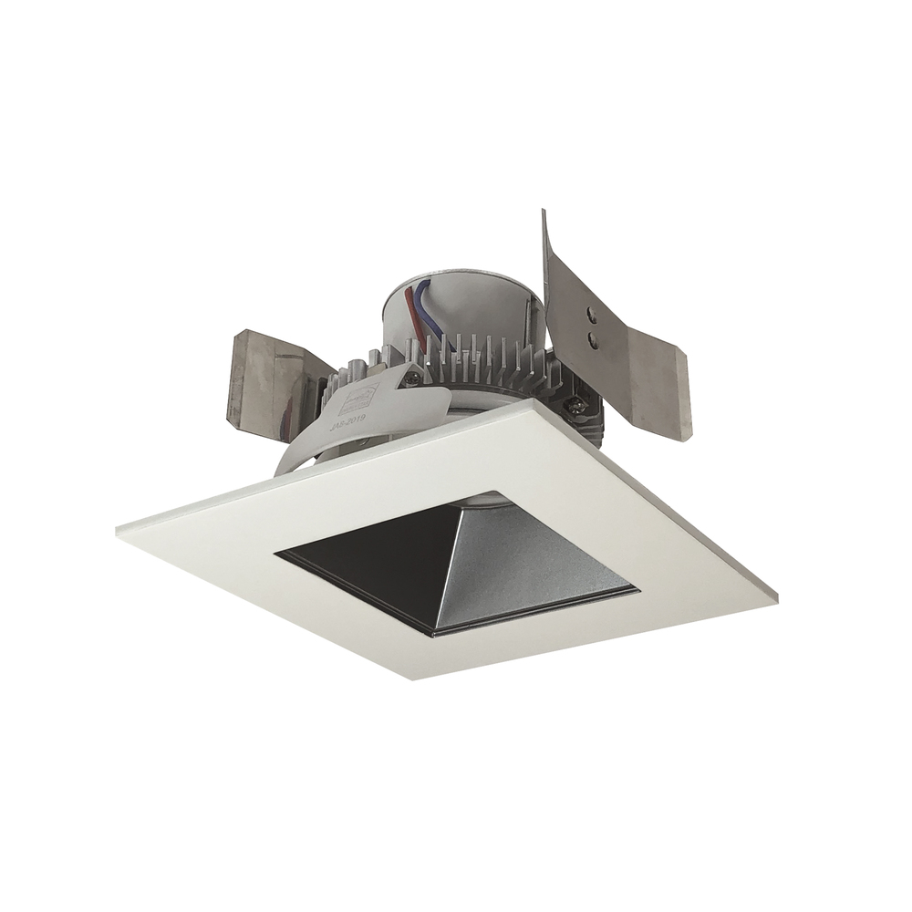 5" Cobalt Click Square Retrofit Reflector with Square Aperture, 750lm / 10W, 3500K, Pewter