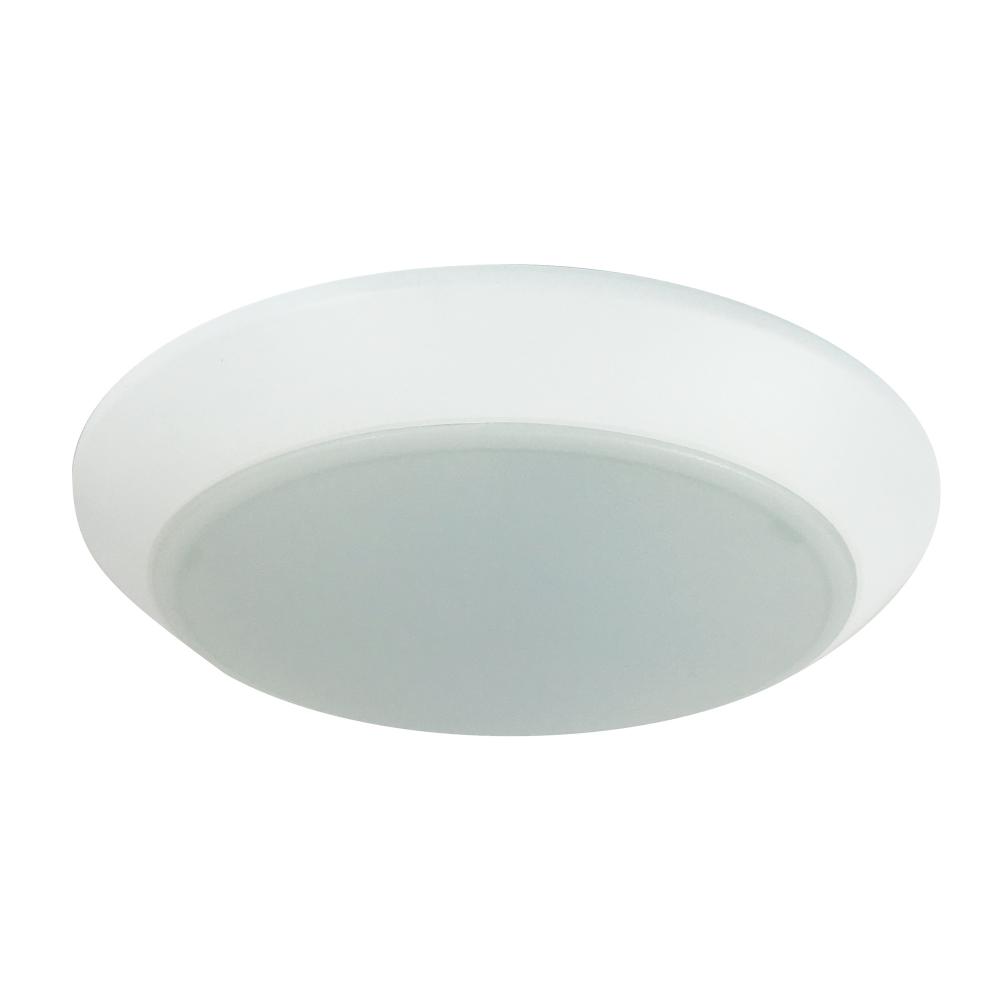 8" AC Opal LED Surface Mount, 2150lm / 30W, 2700K, White finish