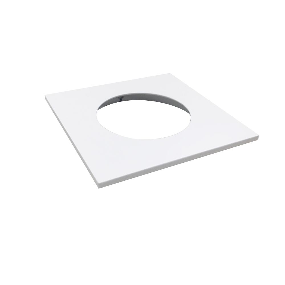 Square Trim for NM2-2RG, Matte Powder White