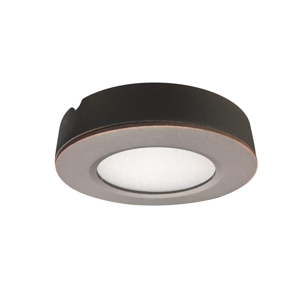 24V Josh LED Puck Light, 300lm / 2700K, Bronze Finish