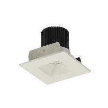 Nora NIOB-2SNDSQ50XMPW/10 - 2" Iolite LED Square Reflector with Square Aperture, 1000lm / 14W, 5000K, Matte Powder White