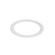 Nora NLCBC-5OR-MPW - Round Oversize Ring for 5" Cobalt Retrofits, Matte Powder White Finish