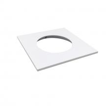 Nora NM2-2SETMPW - Square Trim for NM2-2R270, Matte Power White