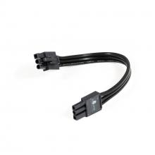 Nora NUA-806B - 6" LEDUR Interconnect Cable, Black