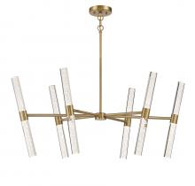 Savoy House 1-1733-12-322 - Arlon 12-Light LED Chandelier in Warm Brass