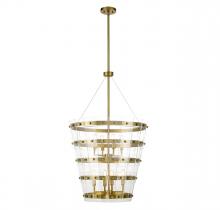 Savoy House 7-8859-8-322 - Ventari 8-Light Pendant in Warm Brass