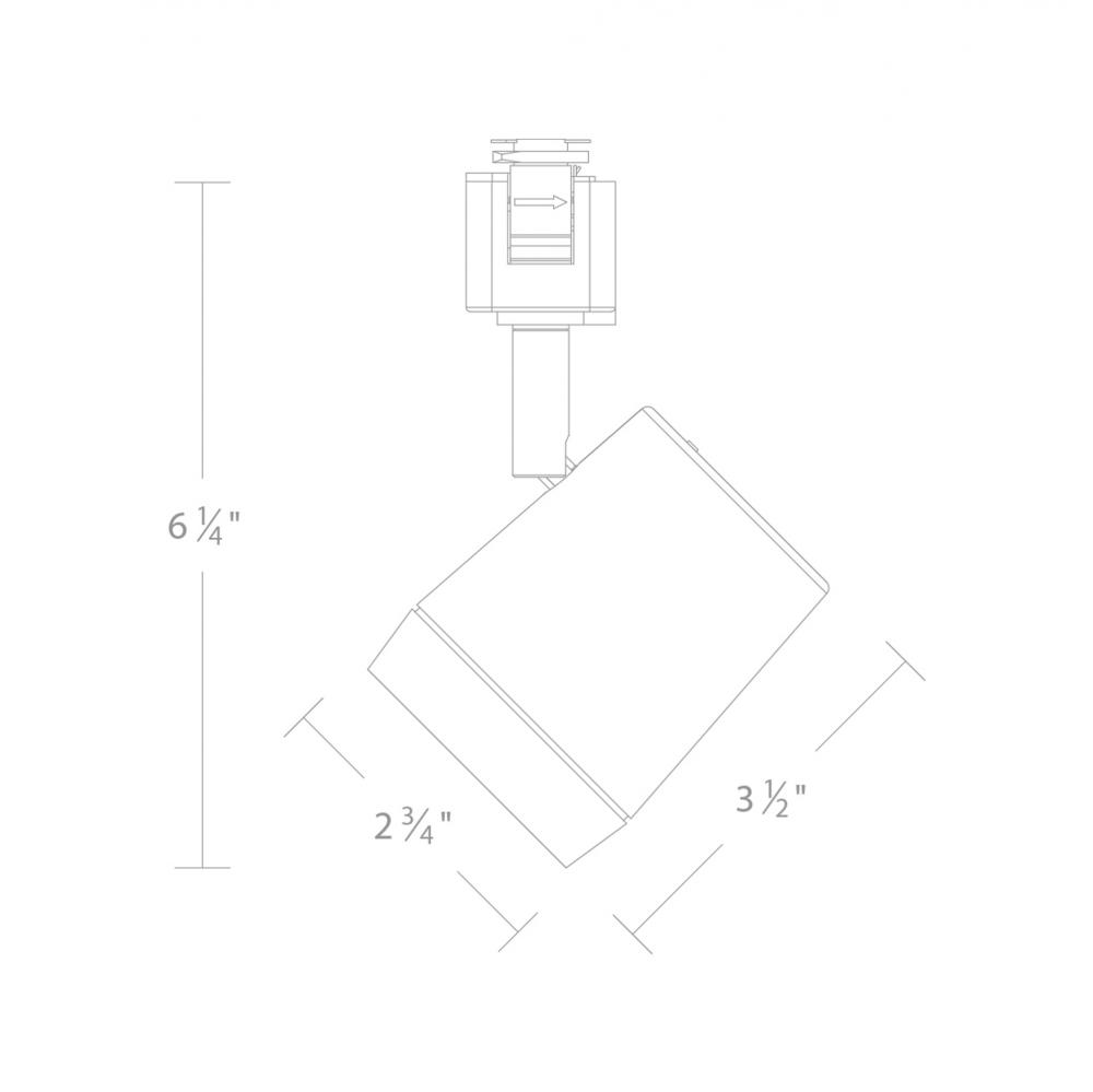 Ocularc 7011 - 5CCT Track Luminaire