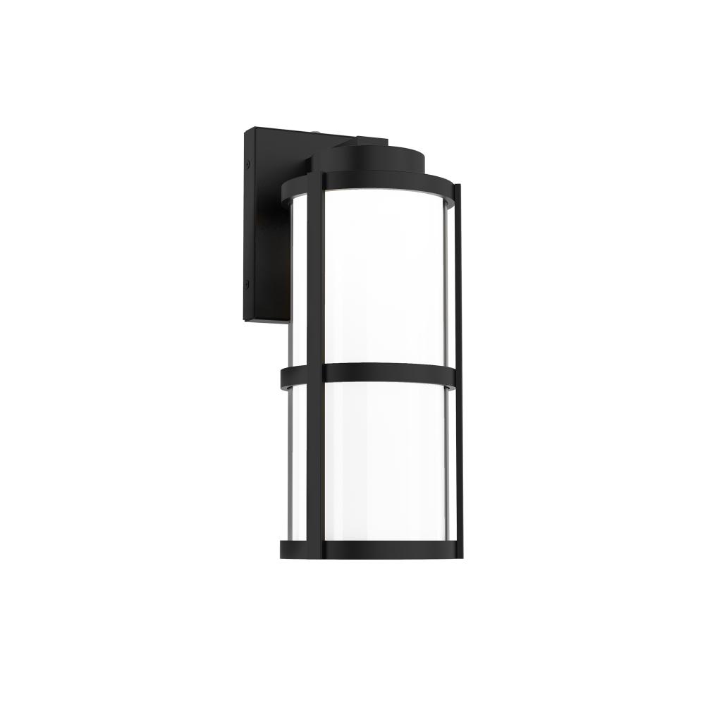 Lantern 14" LED WALL SCONCE 5CCT BK