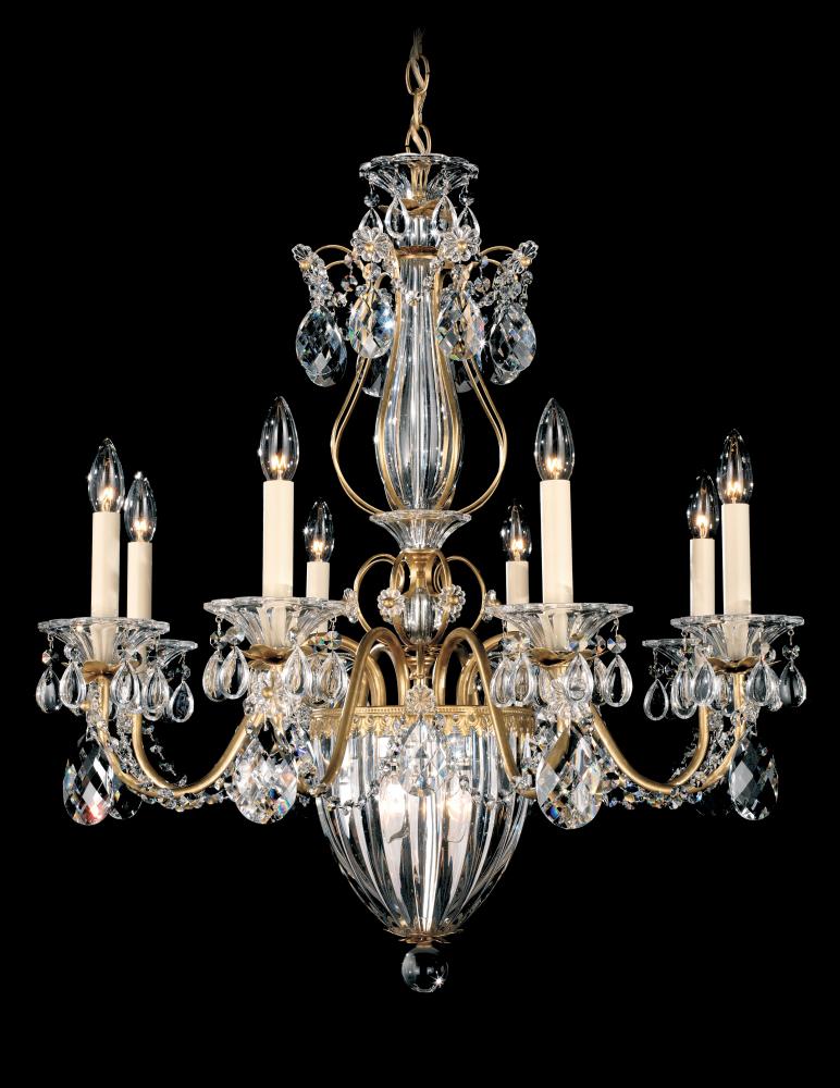 Bagatelle 11 Light 120V Chandelier in Heirloom Gold with Heritage Handcut Crystal