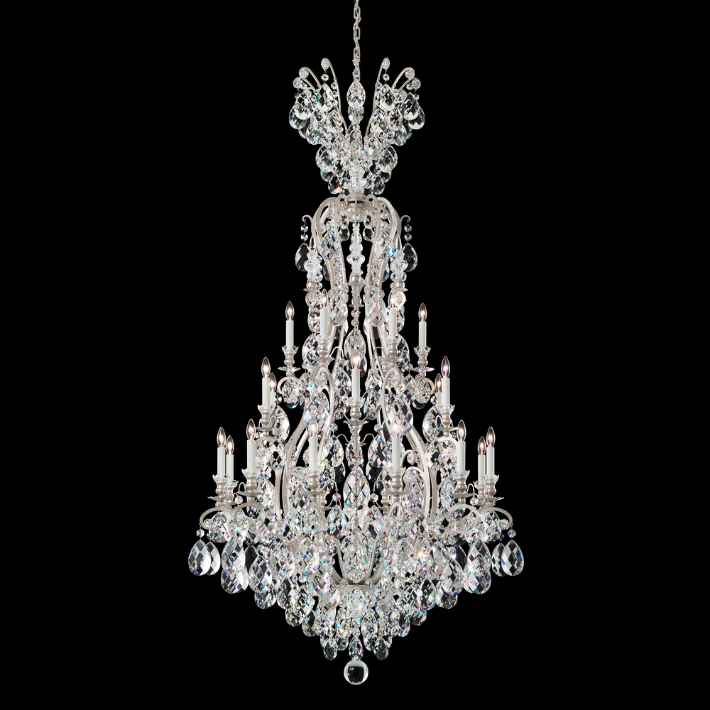 Renaissance 25 Light 120V Chandelier in Heirloom Gold with Heritage Handcut Crystal