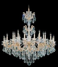 Schonbek 1870 5013-22 - La Scala 24 Light 120V Chandelier in Heirloom Gold with Heritage Handcut Crystal