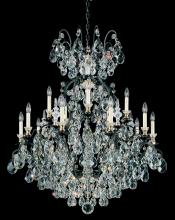 Schonbek 1870 3773-22 - Renaissance 16 Light 120V Chandelier in Heirloom Gold with Clear Heritage Handcut Crystal