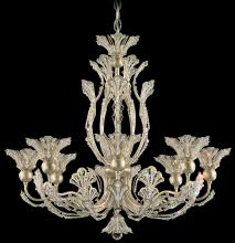 Schonbek 1870 7863-76R - Rivendell 8 Light 120V Chandelier in Heirloom Bronze with Radiance Crystal