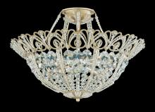 Schonbek 1870 9843-76R - Rivendell 9 Light 120V Semi-Flush Mount in Heirloom Bronze with Radiance Crystal