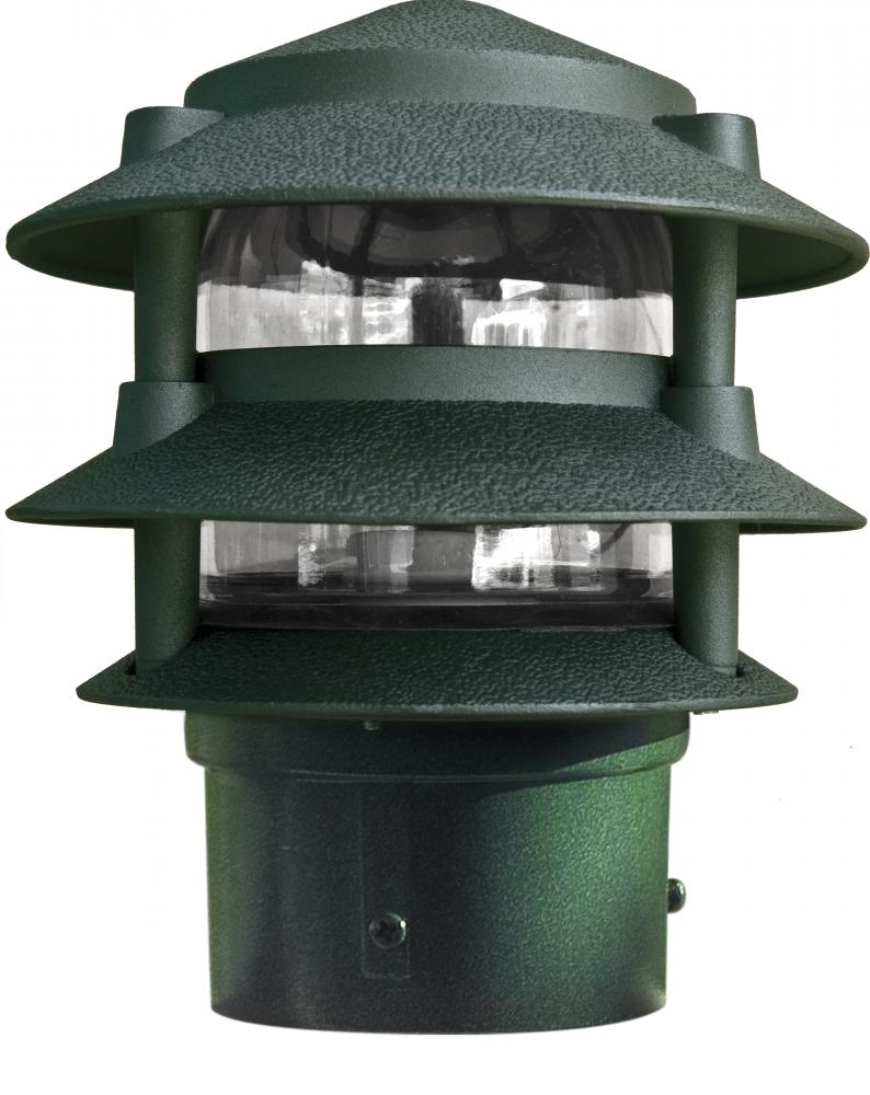 PAGODA FIX 3 TIER 6" TOP 3"BASE INCAND 120V