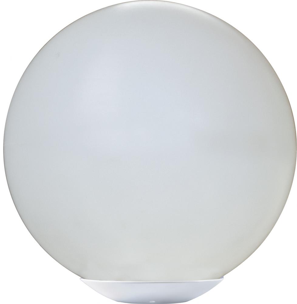 18" GLOBE FIX WHITE 35W HPS 120V