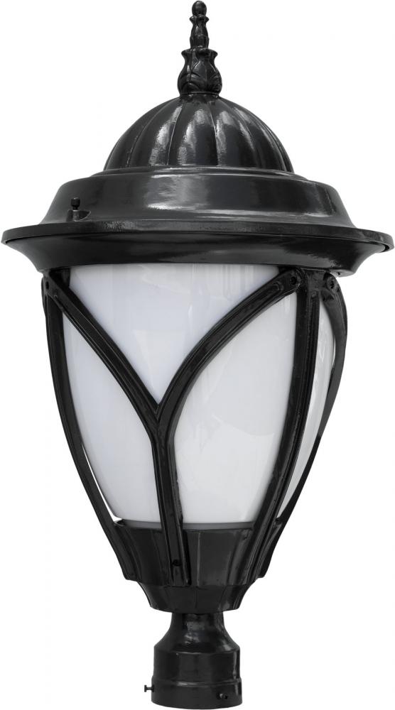 CAST ALUM ACORN POST TOP FIX 13W DL-S13-GU24 120V