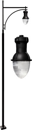 DROP LIGHT POST LIGHT FIX 250W HPS MT