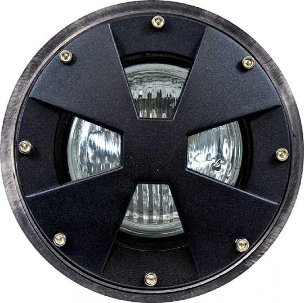 WELL LIGHT W/DRIVEOVER CVR W/ SLV 4W LED PAR36 12V