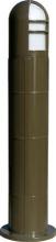 Dabmar D132-50-BZ - FIBERGLASS BOLLARD OPEN 1/2 CAGE 50W HPS 120V