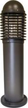 Dabmar D3390-BZ - CAST ALUM BOLLARD INCAND 120V 24"