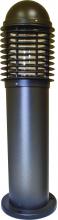 Dabmar D3393-BZ - CAST ALUMINUM BOLLARD 35W HPS 120V 24"