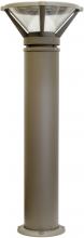 Dabmar D484-BZ - CAST ALUM BOLLARD 50W HPS 120V