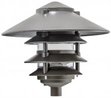 Dabmar D5400-BZ - PAGODA FIX 4 TIER 10"TOP 3"BASE INCAND 120V