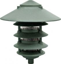 Dabmar D5560-G - PAGODA FIX 5 TIER 10"TOP 1/2"BASE 6W FILAMENT LED 120V