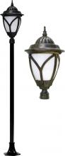 Dabmar GM7131-BZ - CAST ALUM ACORN POST 13 WATT DL-S13-GU24 120V