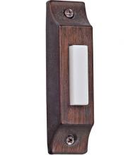 Craftmade BSCB-RB - Surface Mount Die-Cast Builder's Series LED Lighted Push Button in Rustic Brick