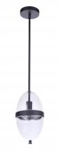 Craftmade ZA3511-MN - Sivo 1 Light Outdoor Pendant in Midnight