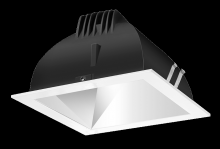 RAB Lighting NDLED6SD-WYHC-M-W - RECESSED DOWNLIGHTS 20 LUMENS NDLED6SD 6 INCH SQUARE UNIVERSAL DIMMING WALL WASHER BEAM SPREAD 300