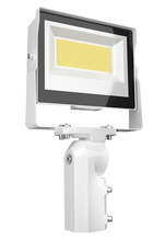 RAB Lighting X17FA60SFW - FLOODLIGHTS X17 60W FIELD ADJUSTABLE CCT 5000/4000/3000K SLIPFITTER WHITE