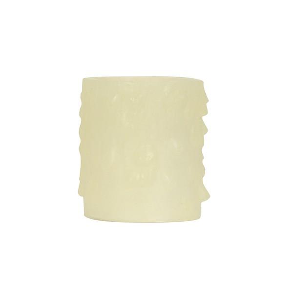 Bee's Drip (Bee's Wax) Edison Base; Ivory Finish; 1-1/4" Inside Diameter; 1-9/16"