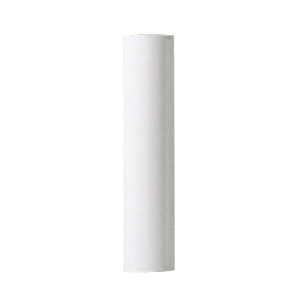 Plastic Candle Cover; White Plastic; 13/16" Inside Diameter; 7/8" Outside Diameter; 36"