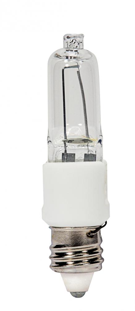 40 Watt; Halogen / Excel; T3; Clear; 3000 Average rated hours; 560 Lumens; Mini Candelabra base; 120