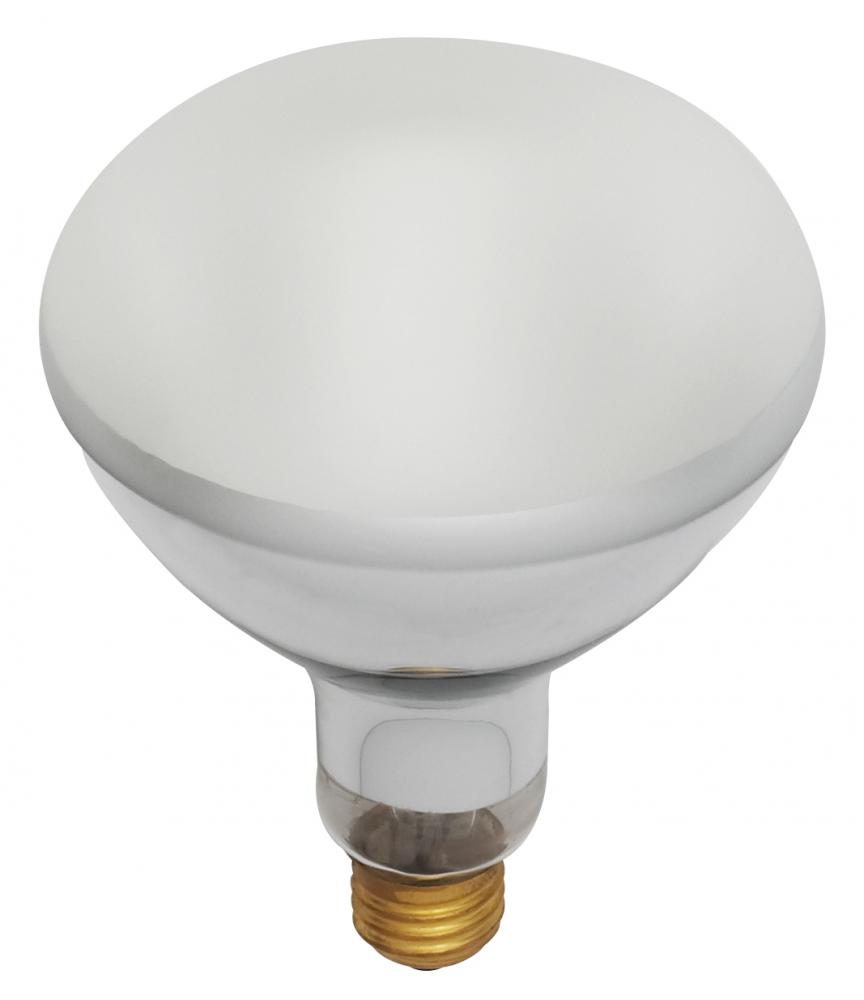 500 Watt BR40 Incandescent; Frost; 2000 Average rated hours; 5500 Lumens; Medium base; 130 Volt