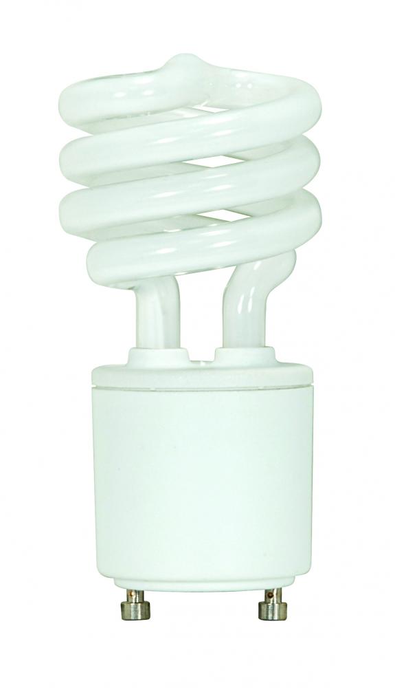 13 Watt; Mini Spiral Compact Fluorescent; 4100K; 82 CRI; GU24 base; 120 Volt