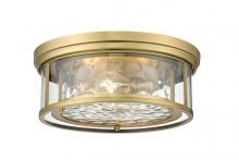 Z-Lite 493F3-RB - 3 Light Flush Mount