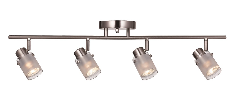 Nicholas 4-Light Shaded Modern Track Ceiling Light Kit