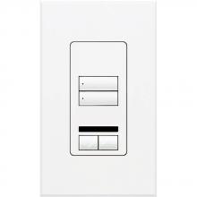 Lutron Electronics QSWS2-2BRLIRI-WH - QSWS2 WALLSTN 2BRLIR INS WH