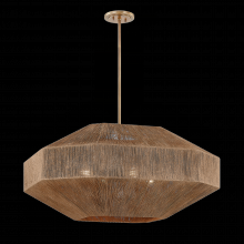 Troy F3636-PBR - Laken Chandelier