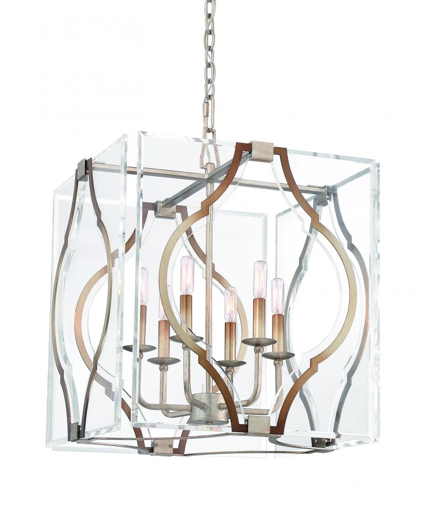 BRENTON COVE - 6 LIGHT PENDANT