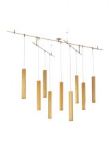 Visual Comfort & Co. Modern Collection 700BLKL9R-LED930R - Blok Large Chandelier